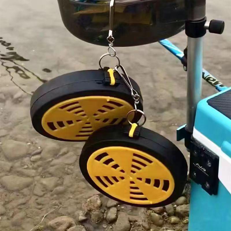 Portable Outdoor Mosquito Coil Box with Lid and Hanging Tray