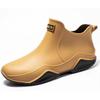 Good Quality New Arrivals Lightweight Disposable Farming Rain Shoes Proper Price Man Short PVC Guaranteed Upper Water Shoes