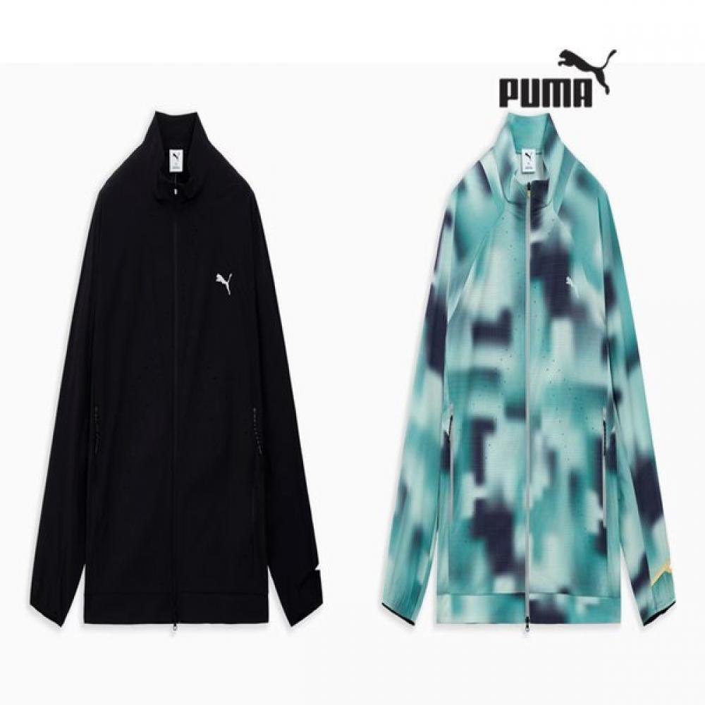 Мужская ветровка Puma S Легкая тканая для бега 529751 01 02 01 (black)/M(95)