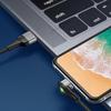 3-in-1 Magnetic Elbow Charging Cable for Apple, Type-C, Android Phones