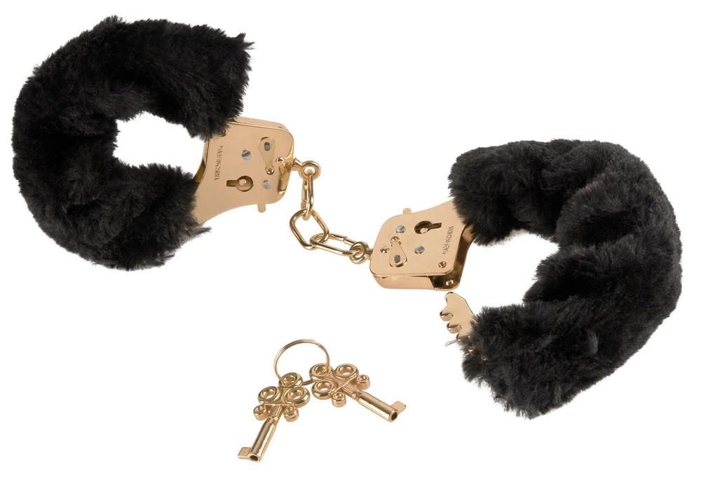Fetish Fantasy Gold - Exclusive Gold Handcuffs with Soft Fur