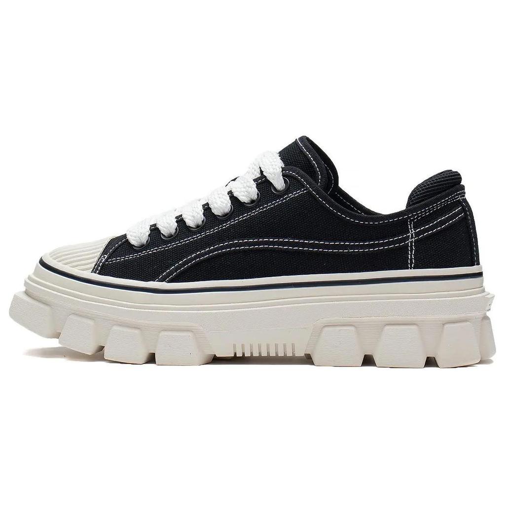 New LiNing Anti Slip Wear Resistant Low Top Sports Casual Shoes Unisex Black White AGCS204-3