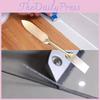 New Angle Glass Glue Scraper Stainless Steel Putty Knife With Chromium Vanadium Steel Body