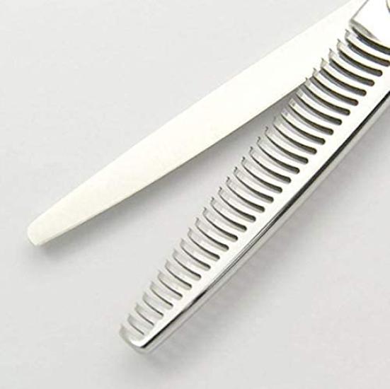DEEDS GTZV630CT Cobalt Thinning Thinning 30 for Hairdressers and with Case Two-Stage Shears, 6.0-inch, 25% Rate, Teeth, Haircutters,