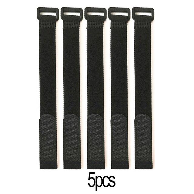 

5Pcs Fishing Rod Tie Holder Strap Suspender Fastener Hook Loop Ties Belt Fishing