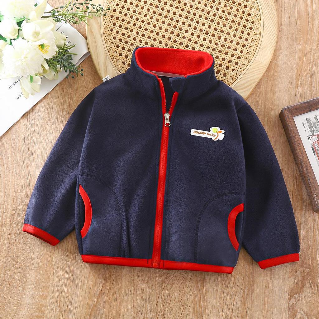 Fleece-Lined Hooded Sweatshirt for Toddlers - Boys & Girls Autumn/Winter Collection