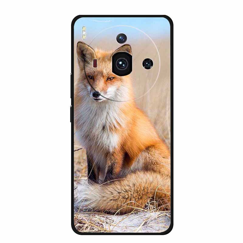 For Iphon 14 Luxury Phone Case Apple Iphone14 Pro Pro Max Plus Black TPU Soft Cover Silicone Shield Animal Lions Tiger Bunper