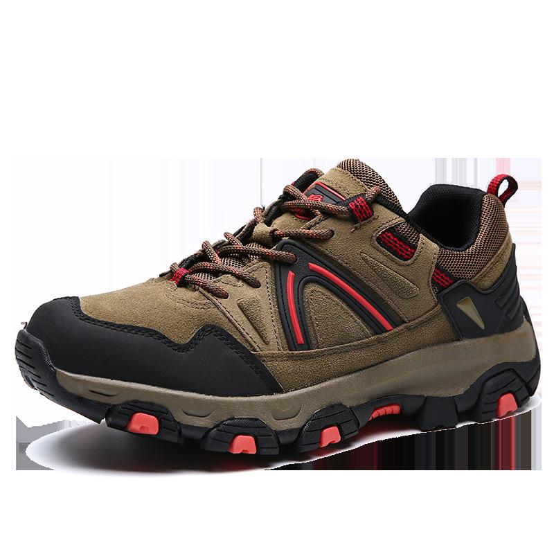 New Men's Outdoor Hiking Shoes Casual Breathable Travel Hiking Shoes Fashion Sports Large Size