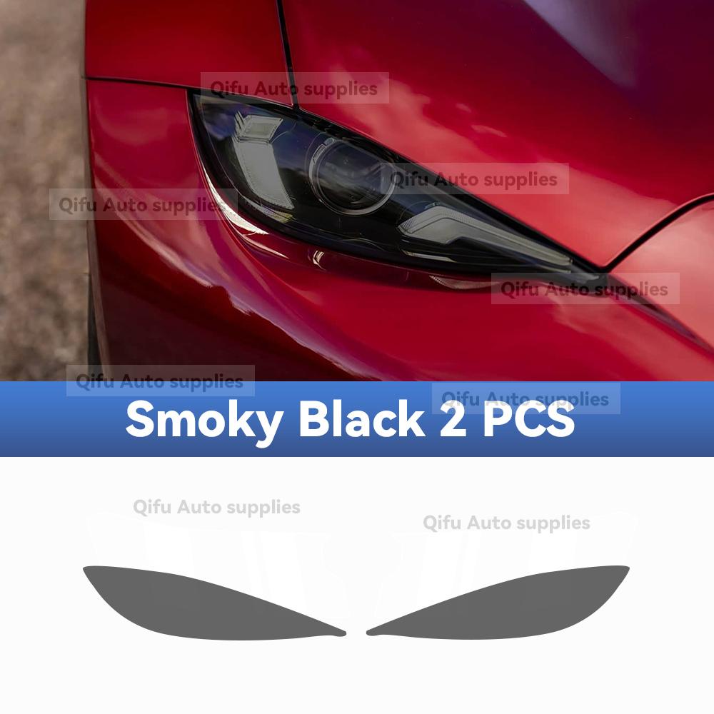 For MAZDA MX-5 MX5 -2026 TPU Headlight Anti-Scratch Smoke Black Transparent Modification Color Changing Protective Film