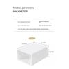 Shoe Organizer Stackable Shoe Storage Boxes Drawer Type Front Opening Shoe Rack Organizer Cabinet Shoes Container Thick Plastic