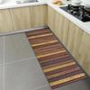 Wood Grain Floor Pattern Home Kitchen Floor Mat Door Front Decoration Floor Mat