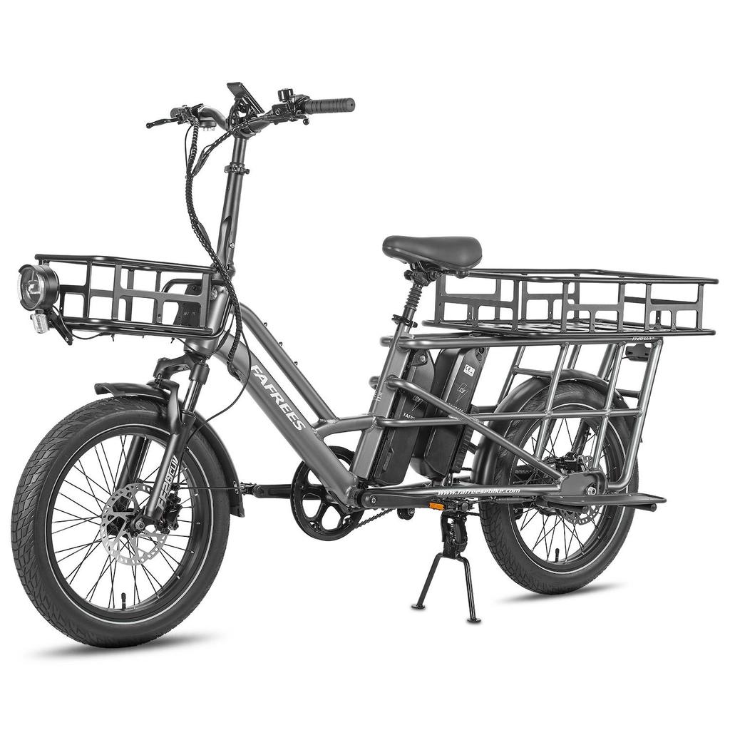 Fafrees FF20 CUV Electric Cargo Bike 250W with48V 12Ah Dual Batteries 20inch
