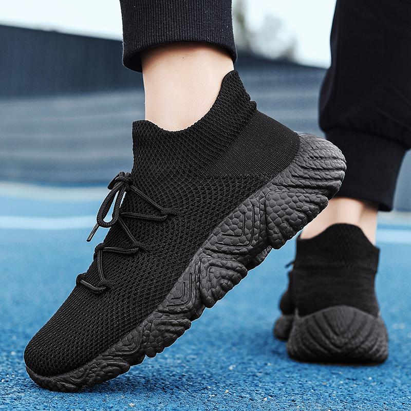 Men's Shoes Breathable Mesh Deodorant Casual Shoes Men's Joker Thin Hollow Mesh Sports Shoes Men's Tide Shoes.