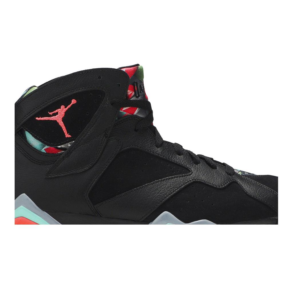 Air Jordan 7 Retro 30th 'Barcelona Nights' (Unisex) Black / White-Blue Graphite-Rtr Vintage Basketball Shoes 705350 007