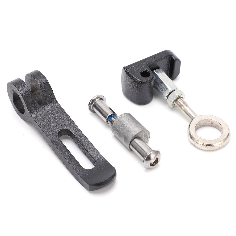 Aluminiumlegering Scooter Vikkrokar Vikbar Svart Elsparkcykelkrok Elsparkcykel Vikbar Krok Kit för Xiaomi M365