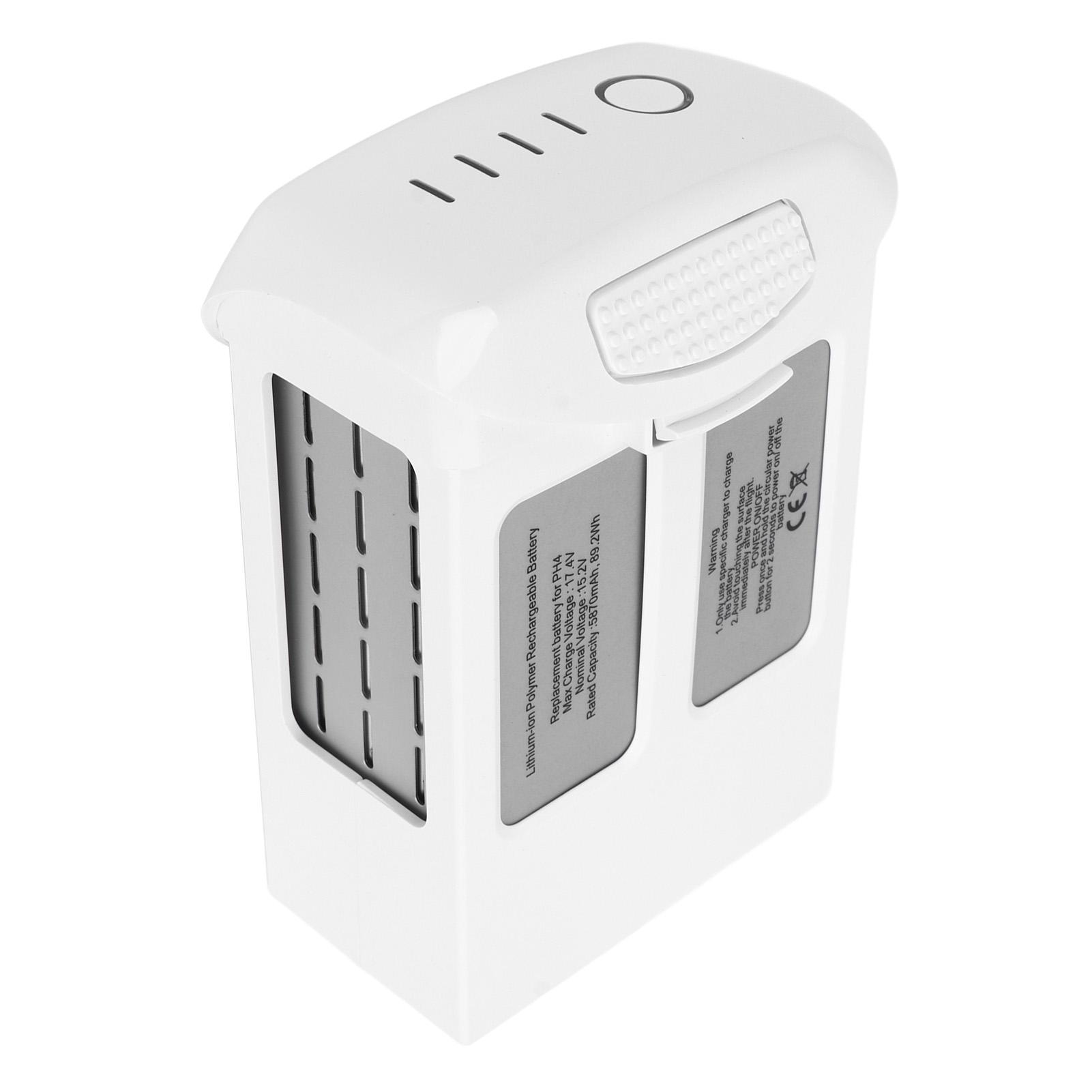 

Drone Intelligent Battery 5870mAh High Capacity Intelligent Flight Replacement Battery for Phantom 4 Pro 4A 4 Pro V2.0 RTK