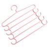 Multi Layer Plastic Hanger for Maximizing Closet Storage Efficiency