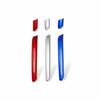 Fit For Buick Lacrosse 2016-2019 3-Color Front Grille Grill Ring Cover Trim 6PCS