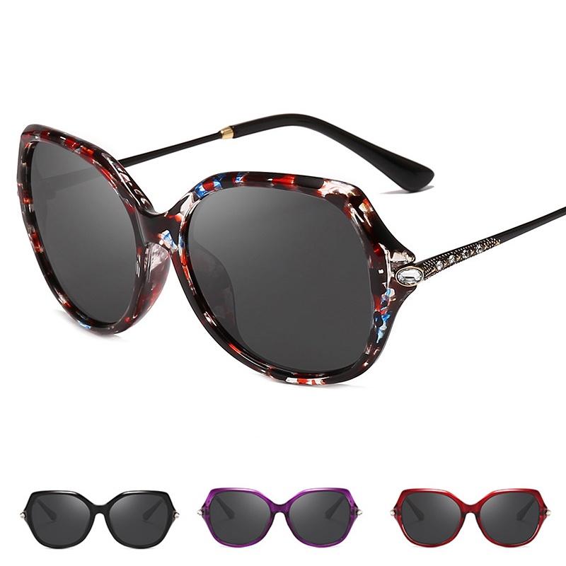 Lunettes de soleil de créateur surdimensionnées rétro vintage pour femmes avec un attrait intemporel