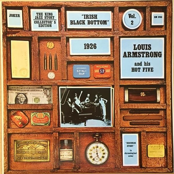 

LP Record LOUIS ARMSTRONG HIS HOT FIVE Irish Black Bottom 1926 SM3743 Joker Italy Jazz Used