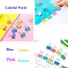 50pcs Metal Binder Clips Colorful File Paper Clip Mini 15mm Used For Books Stationery Clip School Office Supplies