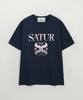 Seteo Gradient Big Logo Short Sleeve T-Shirt Navy