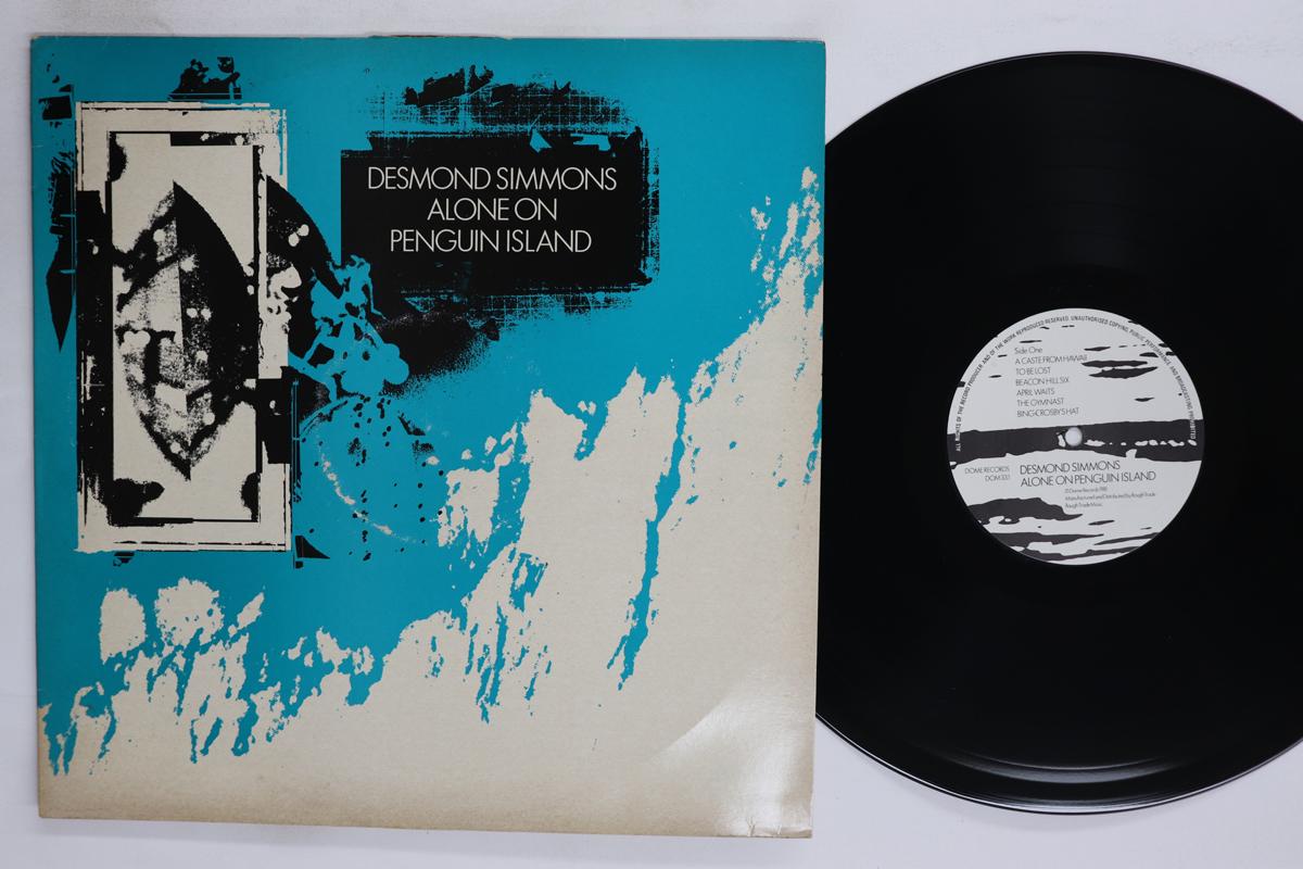 

LP Record DESMOND SIMMONS Alone On Penguin Island DOM331 DOME 1981 UK Rock Used