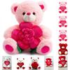 Plush Bear Doll With Pp Cotton Filling For Girls And Valentines Day Gift