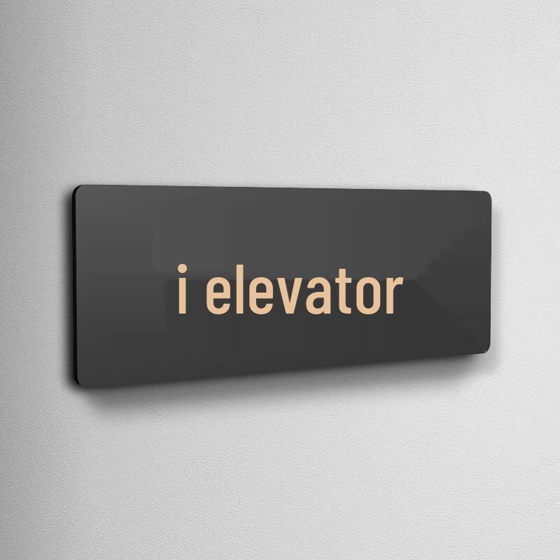 Acrylic Indicator Sign