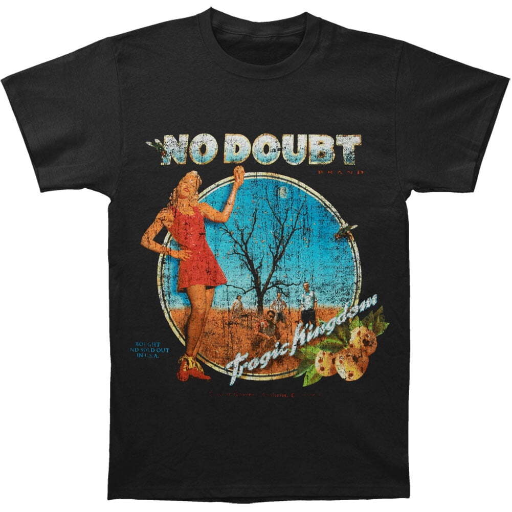 No Doubt Tragic Kingdom Cotton Black Unisex T-shirt S5XL VM6311 XXXXL