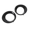 Pair Front Bumper Fog Lamp Cover Ring Trim 51113423789 Replacement for X3 E83 2007‑2010