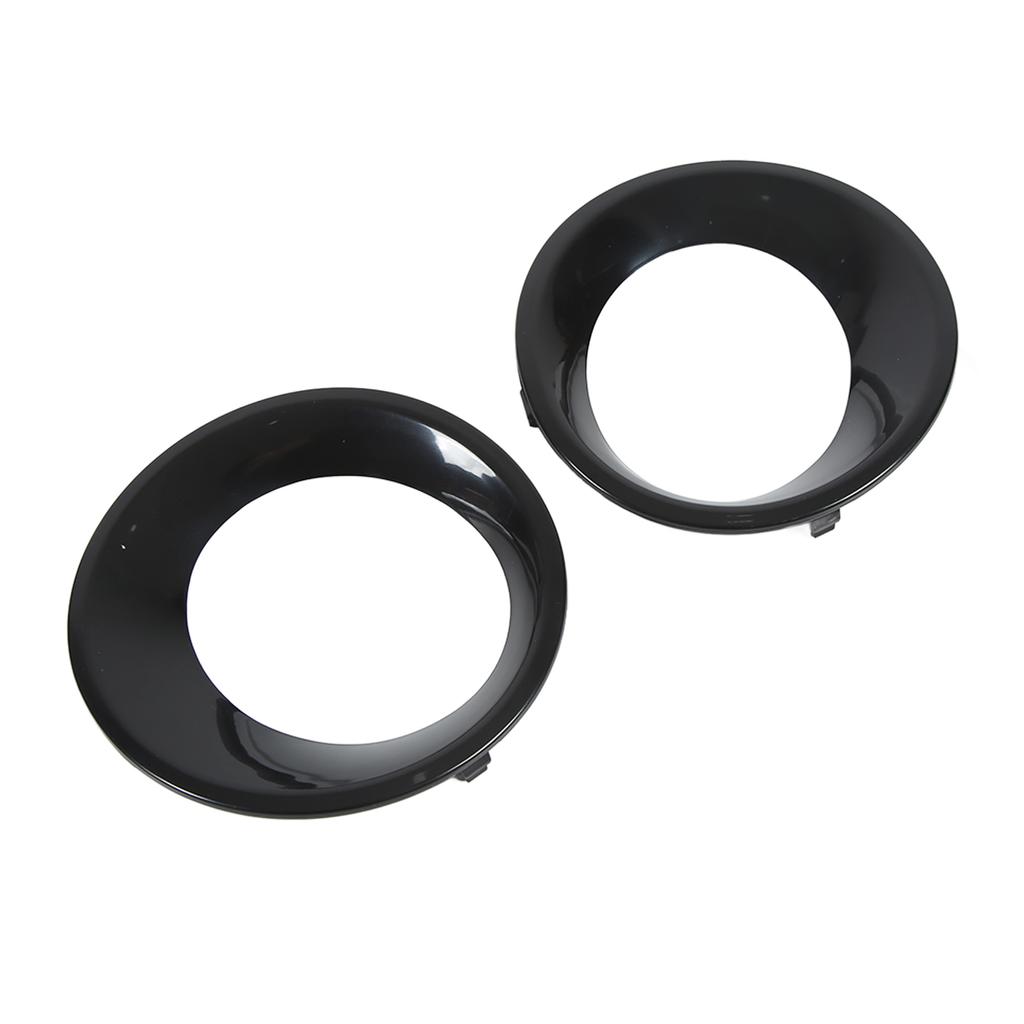 Pair Front Bumper Fog Lamp Cover Ring Trim 51113423789 Replacement for X3 E83 2007‑2010