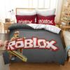 Roblox 3d Game Bedding Printed Set Quilt Cover Pillow Shame Us Uk King Queen