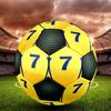 1pc Yellow sports jersey number design  Football Soccer Ball Size 5 Indoor Soccer Ball Fashion Colorful  Backyard Game -Great For Sports Fans Gift
