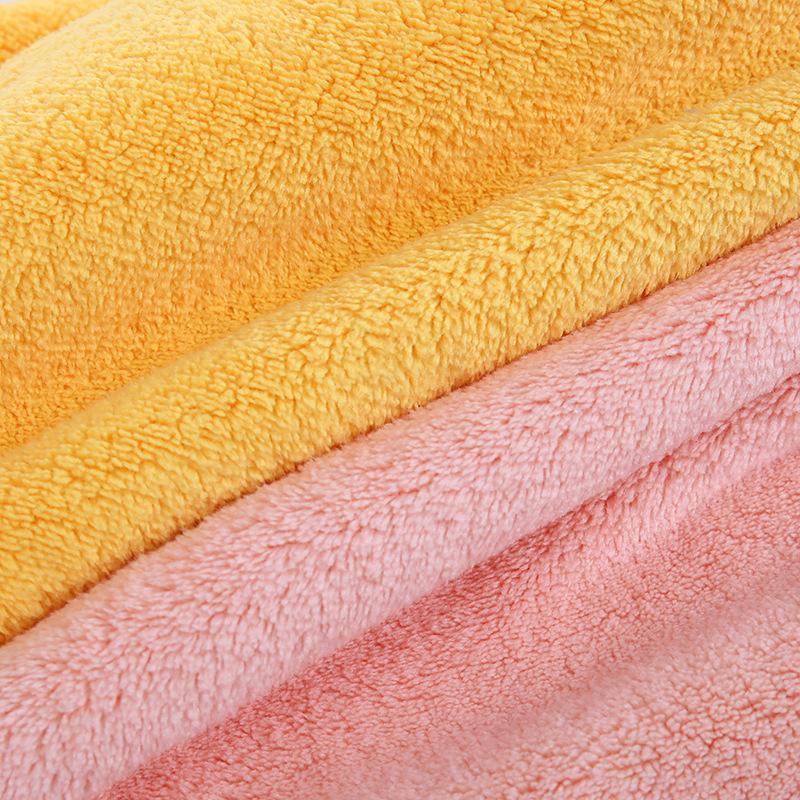 1PC Cute Kids Hand Towels Super Absorbent Microfiber Kitchen Towel Strong Water Absorption Quick Dry Wipe Kids Samll Towel