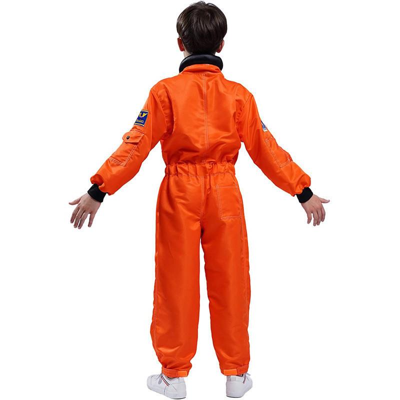 And Orange Unique White Space Suit Costume For Children And Adults Ideal For Themed Events