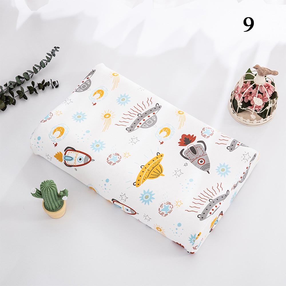 Cute Cartoon Pattern Pillowslip 27cm*44cm/30*50cm Baby Pillow Cover Adult Children Latex Pillow Case Durable Cotton Pillow Case