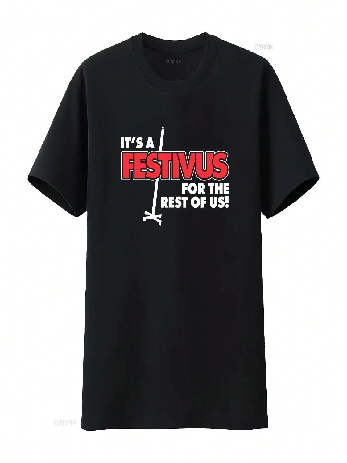 A Festivus For The Rest Of Us T Shirt Vintage Washed Stretched Streetwear Fashion Casual Soft Breathable Graphic S разноцветный