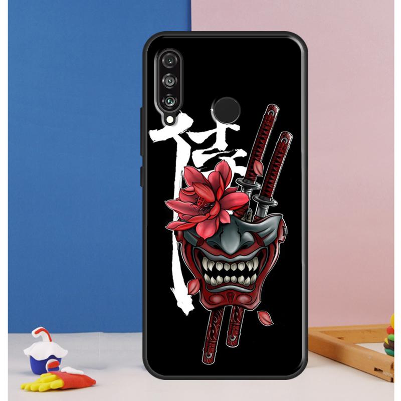 Japan Samurai Ninja Ronin For Huawei Nova Y90 Y70 Y60 Y72 Y61 Y91 12s 12i 11i 7i 8i 9 10 SE P60 Pro P30 P40 Lite Case