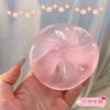Blue Maltose Squishy Toy Cute Mochi Anti Stress Fidget Toy Soft Simulated Bule Transparent Ball Quick-Rebound Decompression Toy