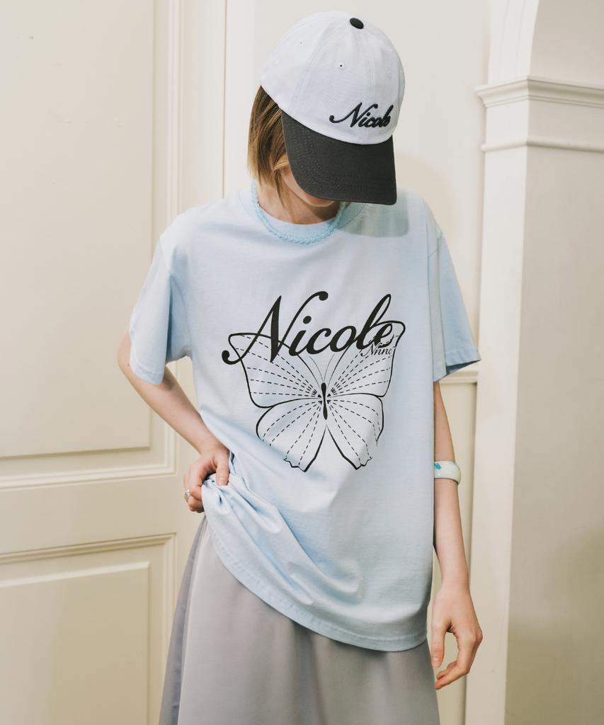 Nigaennikol Nicole Butterfly Sleeve Top_Sora Brown