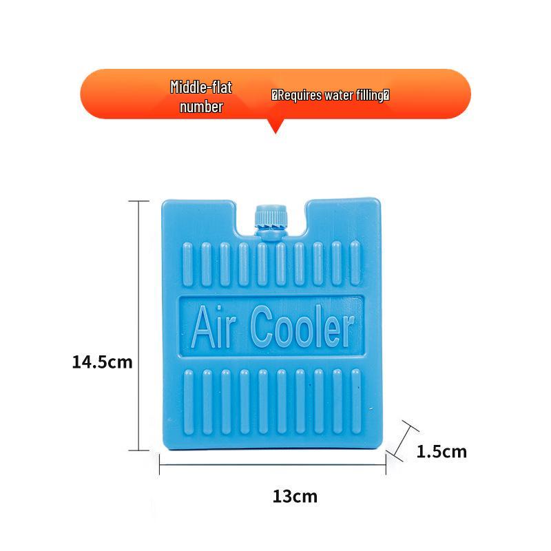 Reusable Ice Pack: Blue Ice Crystal Box for Cooling and Preservation