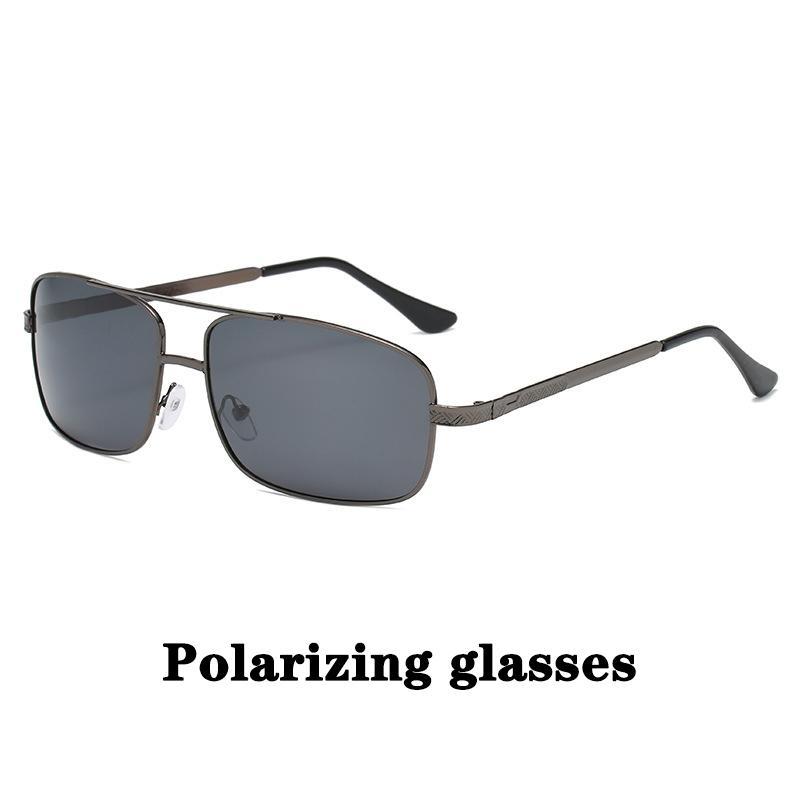 New Polarized Sunglasses Mens/Women Driving Mirror Sun Glasses Metal Frame Goggles UV400 Anti-Glare Sunglasses