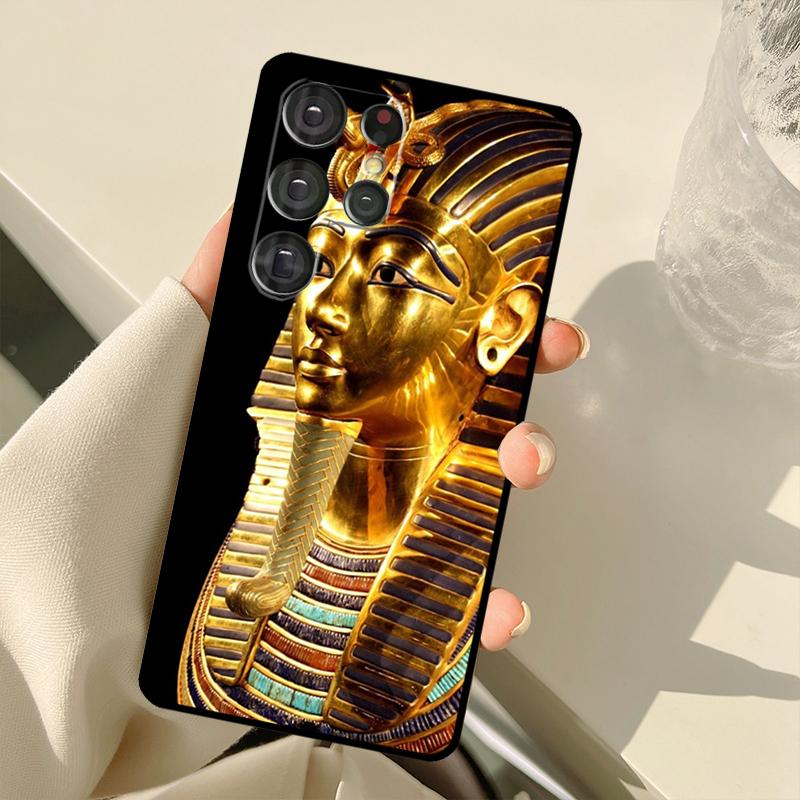 Tutankhamun Case For Samsung Galaxy S25 S24 S23 S22 S21 S20 Ultra S9 S10 Plus S21 FE S24 FE Back Cover