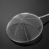 Wooden Handle Mesh Strainer Anti Scalding Foods Sifter Large Colander  For Noodle French Fries