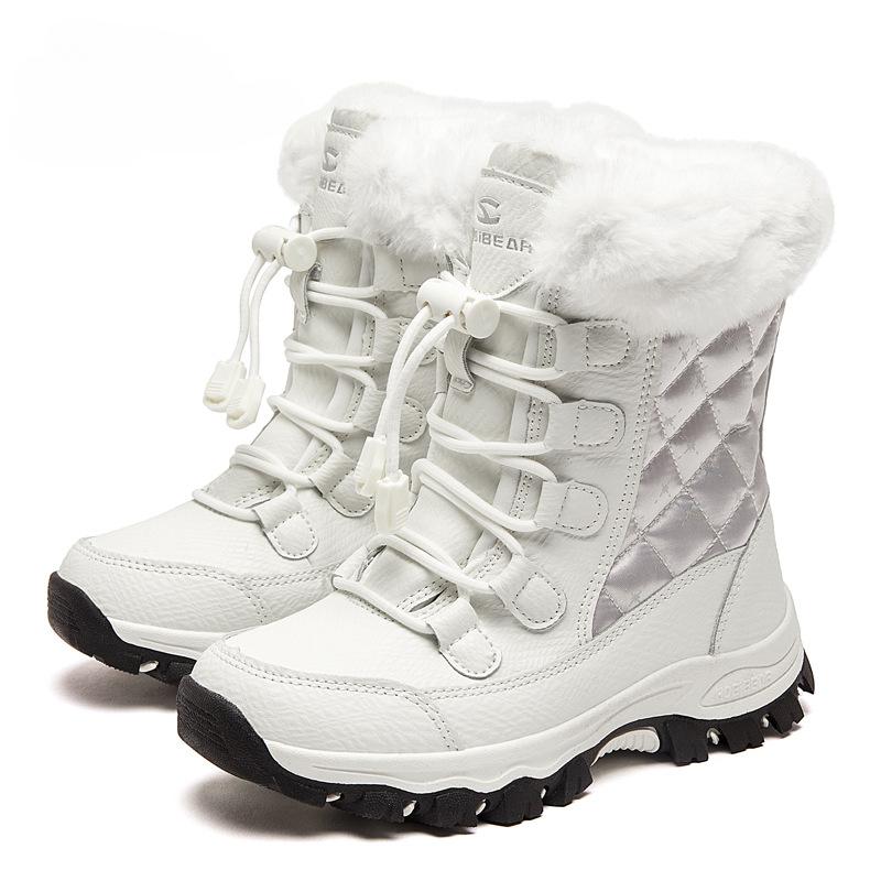 

Classmate Зима Нові снігові черевики Корейська версія Модні спортивні бавовняні черевики Великі діти середньої школи Tide Бавовняне взуття 36