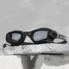 Adult Waterproof Anti-Fog Silicone Prescription Swimming Goggles With Ear Plugs