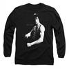 Bruce Lee Unisex Adult Stance Long-Sleeved T-Shirt