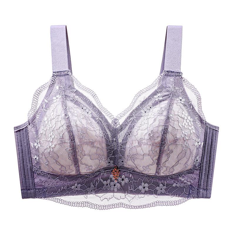 Damen BH Dünn Atmungsaktiv Vollschale Übergröße Dessous Sammel-BH Still-BH Push-up-BH