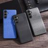 Applicable To Samsung S25Ultra Mobile Phone Case A35 Protective Case A15 A25 Cloth Pattern New S23FE Creative Case